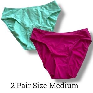 Swim Bikini Bottom 2 Pair Size Medium NWOT Style 1065B